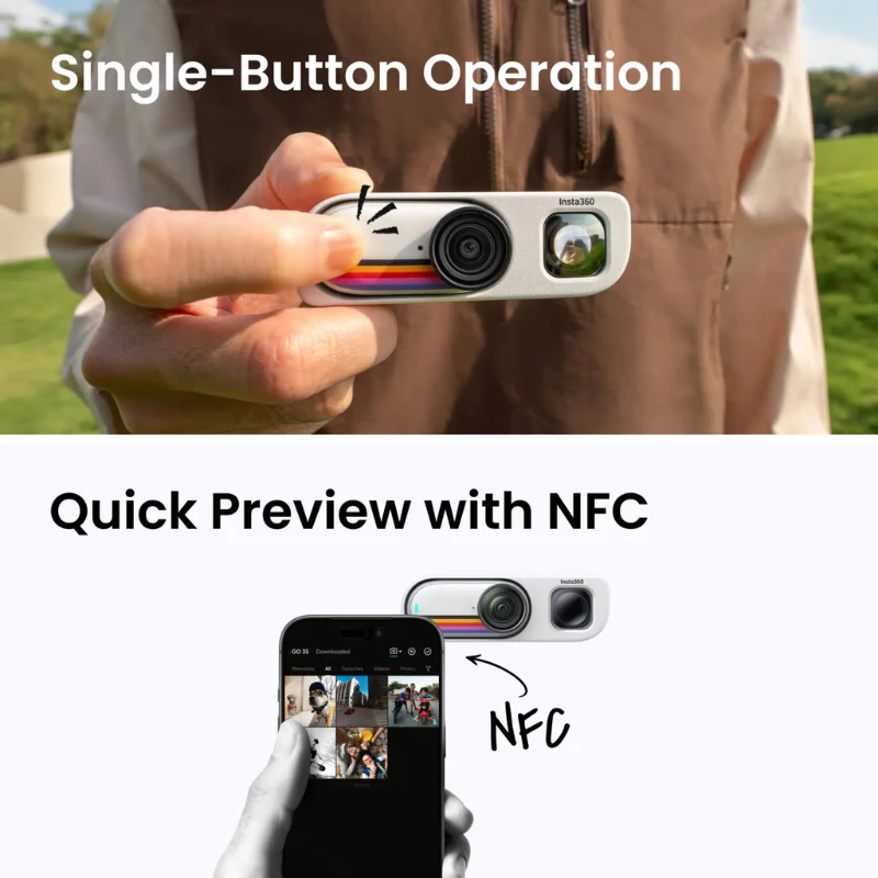 Insta360 GO 3S Retro Bundle Special Edition (128GB) thumbnail 5