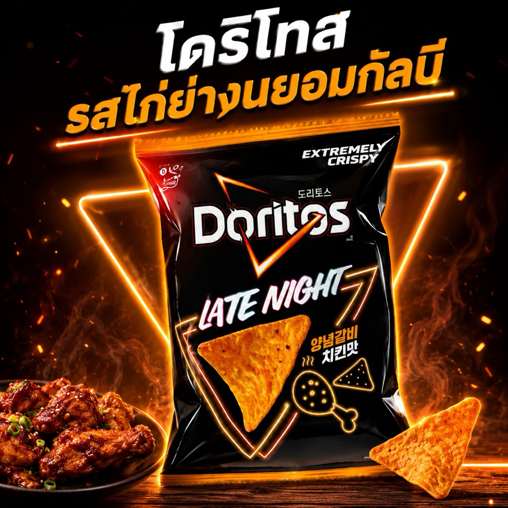 โดริโทส รสไก่ย่างซอสเกาหลี (โดริดำ)