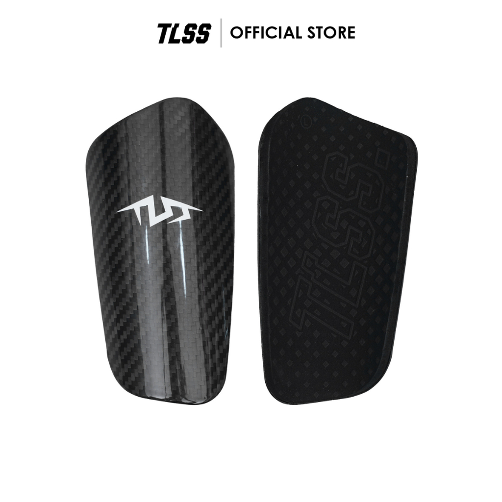TLSS T7 CARBON FIBER SHIN GUARDS - BLACK (TLTGDSHTB01) สนับแข้ง TLSS สีดำ