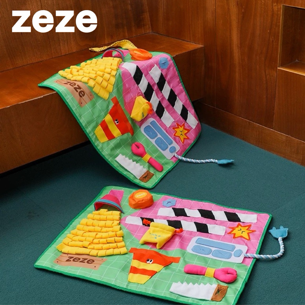 [พร้อมส่ง] zeze | Repairman pet  sniffing pad แผ่นซ่อนอาหาร