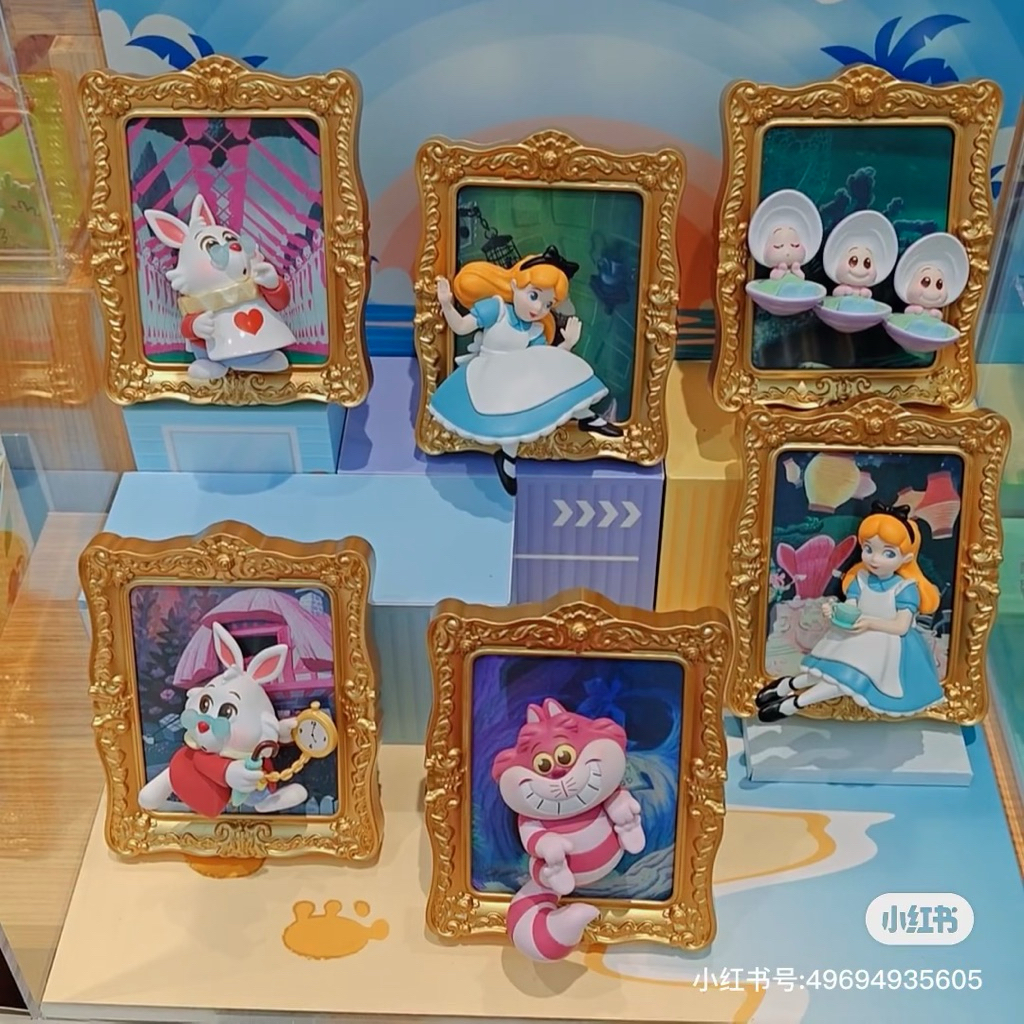 พร้อมส่งทันที Disney Alice in Wonderland Oyster The Curious Oysters กล่องสุ่มแบบเลือกตัว Oyster Babies ลิขสิทธิ์แท้
