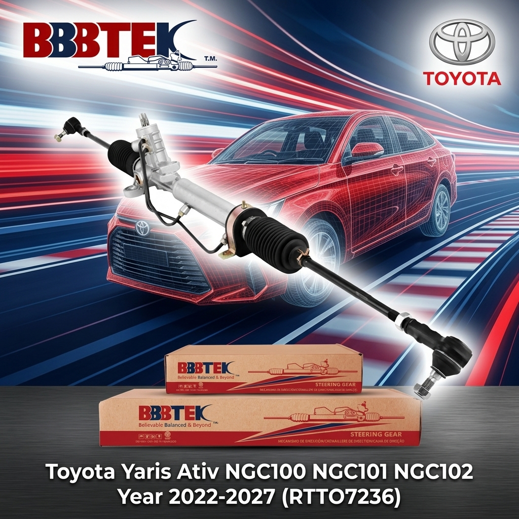 แร็คเพาเวอร์ BBBTEK Toyota Yaris Ativ NGC100 NGC101 NGC102 ปี2022-2027(RTTO7236)