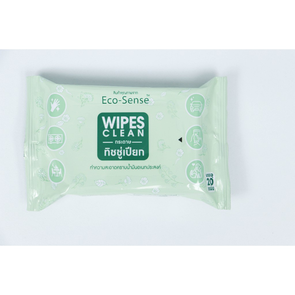 กระดาษทิชชู่เปียก wipes clean ทำความสะอาดคราบน้ำมันอเนกประสงค์