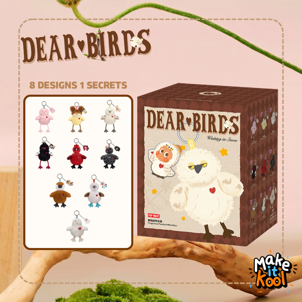 [พร้องส่ง]-Dear Birds-Sachet Pendant Blind Box ของแท้