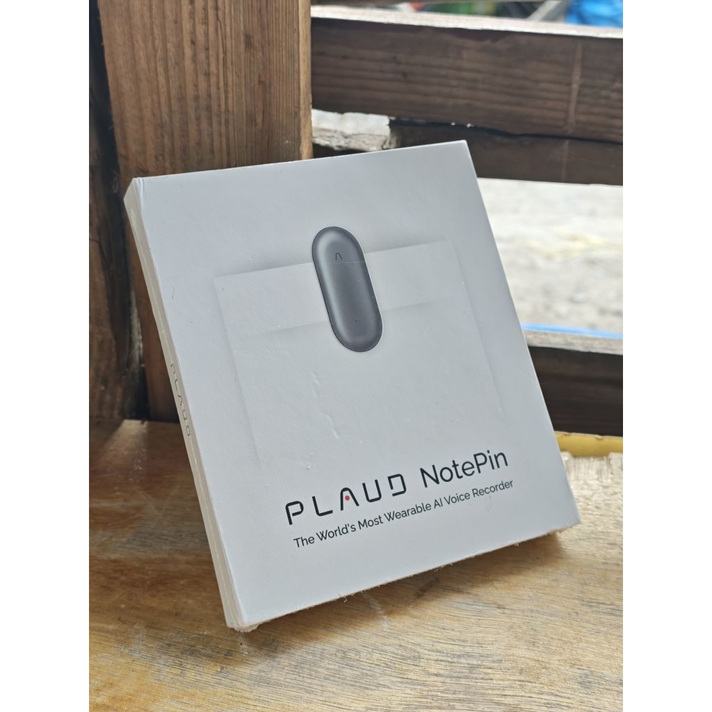 Plaud NotePin (New) ของแท้ เครื่องบันทึกเสียง ของใหม่ ยังไม่แกะซีล (  สินค้ารับประกัน 1ปี )