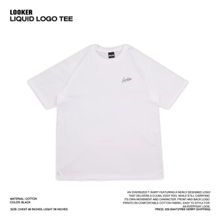 LOOKER® — LIQUID LOGO TEE.....