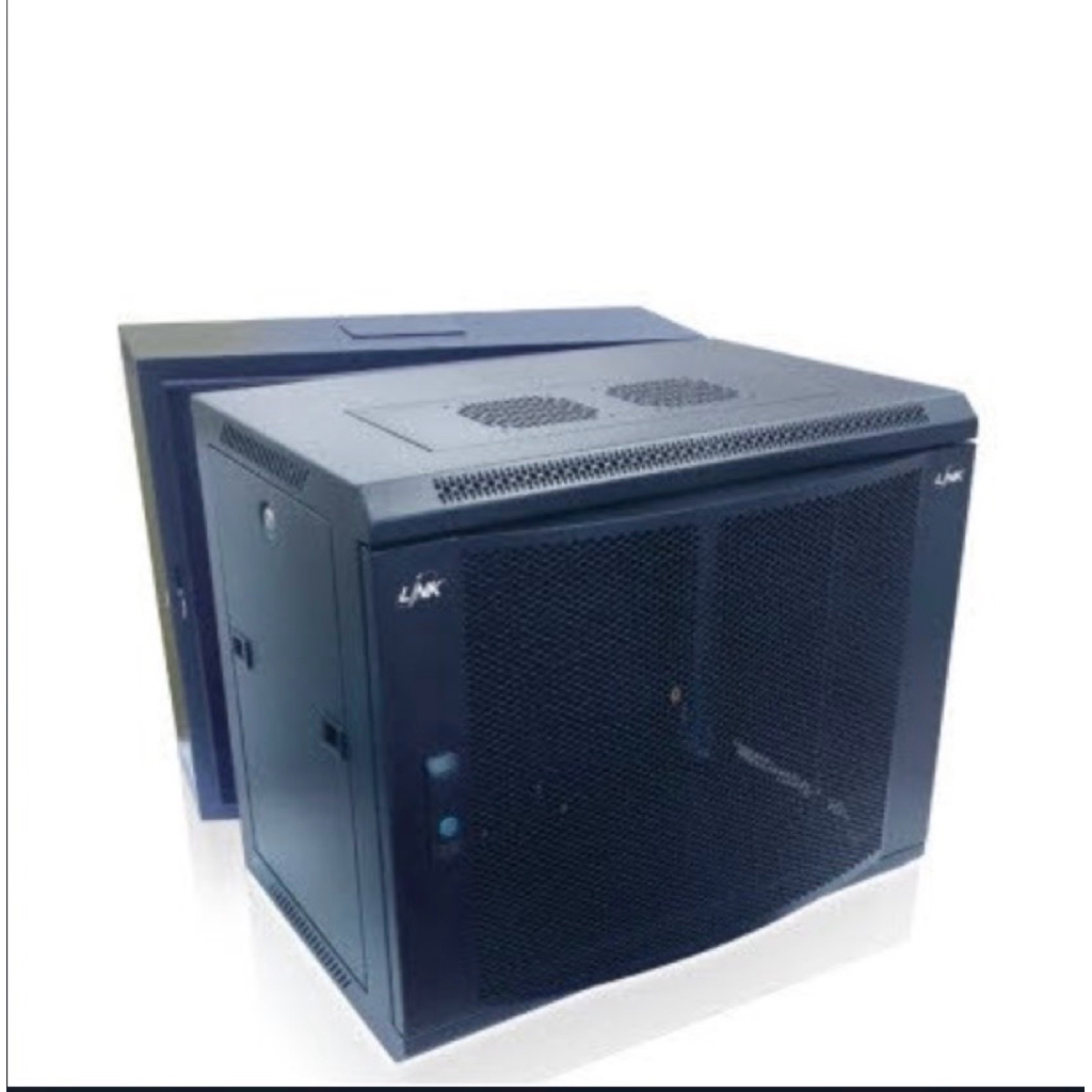 Link CW2-60506C Wall Rack 19" Wave CURVE Perforate 6U, ลึก 50 cm., (60cm x 50cm x 37.0cm)