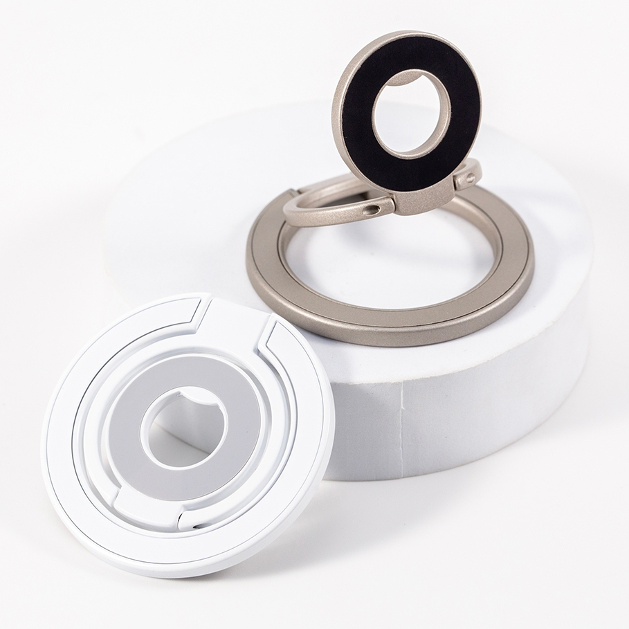 ห่วงแม่เหล็กติดโทรศัพท์ Magnetic Ring Holder & Stand – ดีไซน์พรีเมียม บางเฉียบ รองรับ MagSafe