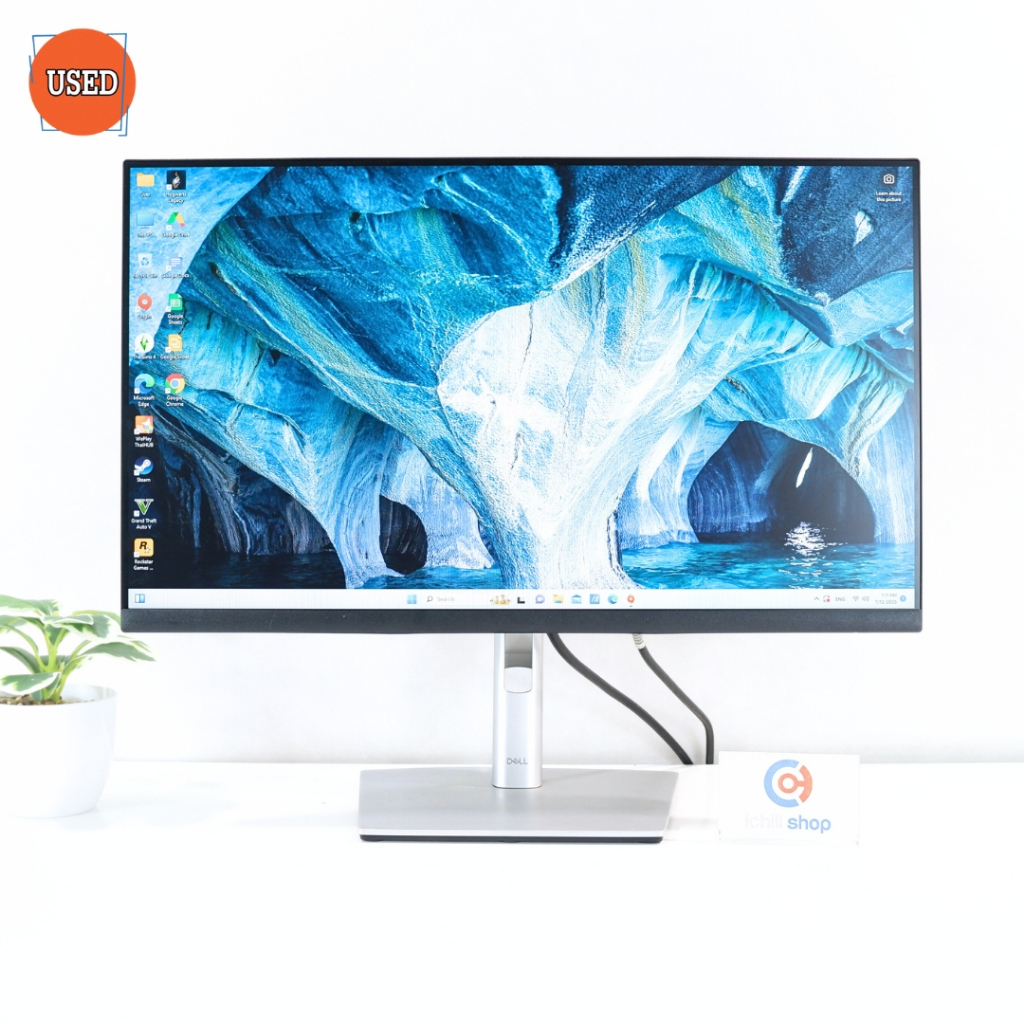 MONITOR (จอมอนิเตอร์) DELL P2422H 23.8 INCH IPS FULL HD 60 Hz P17568