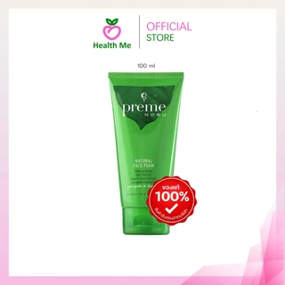 Preme Nobu Natural Face Foam 30g. /50g. /100g. โฟมล้างหน้า ลดสาเหตุการเกิดสิว