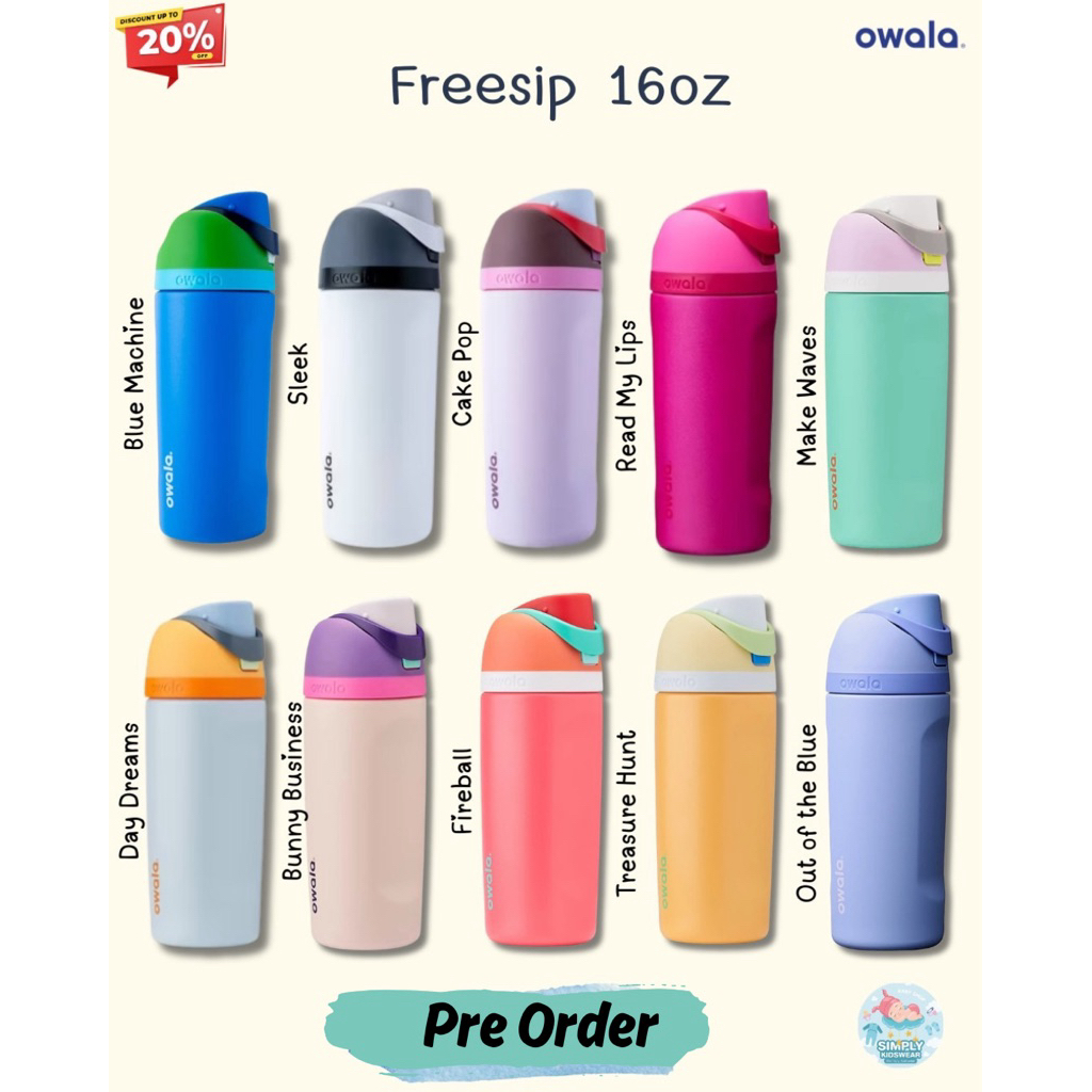 (พรีออเดอร์เท่านั้น ) ลดราคาสุดปัง Owala  16oz