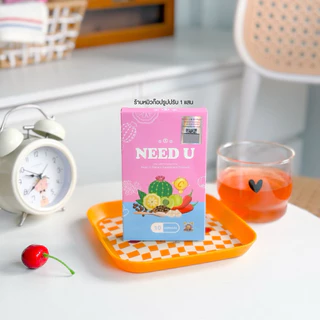 ⦂🐰นีดยู Need U [ขนาดใหม่ 10 แคปซูล] ผลิตภัณฑ์เสริมอาหารนีดยู ของแท้ตัวแทนมีบัตร