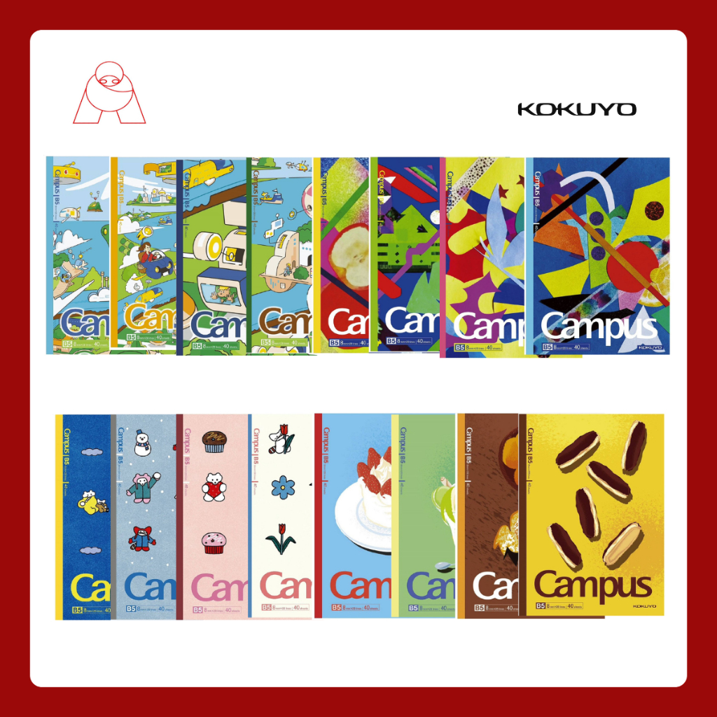 KOKUYO CAMPUS AC ILLUSTRATOR NOTEBOOK B5 40P