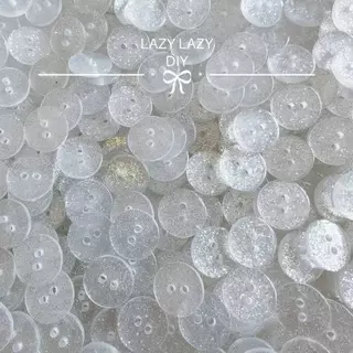 กระดุมดอกไม้ กระดุมหัวใจ กระดุมกากเพชร แฮนเมด DIY พร้อมส่ง