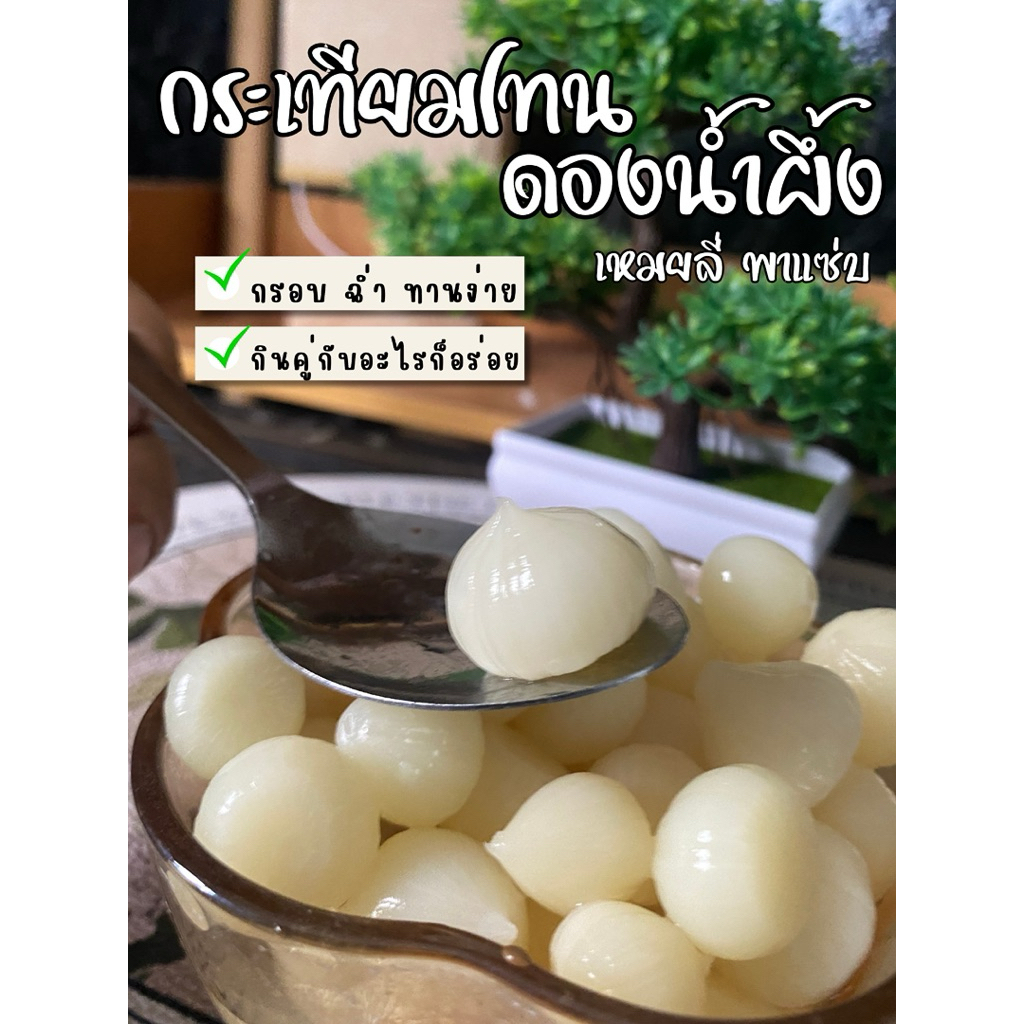 กระเทียมโทนดองน้ำผึ้ง by เหมยลี่พาแซ่บ