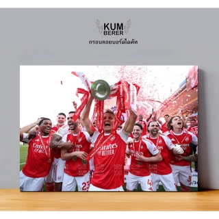 อาร์เซน่อล 8 โปสเตอร์ กรอบลอยติดผนัง สินค้าคุณภาพเกรดพรีเมี่ยม ภาพสีสวยคมชัด