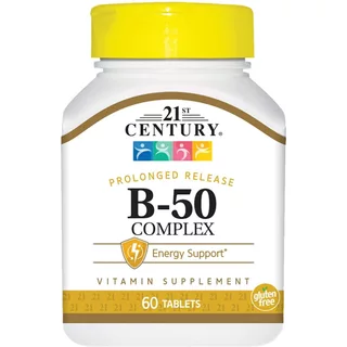 [ของแท้ 100%] 21st CENTURY VITAMIN B COMPLEX / B-100 / B-50