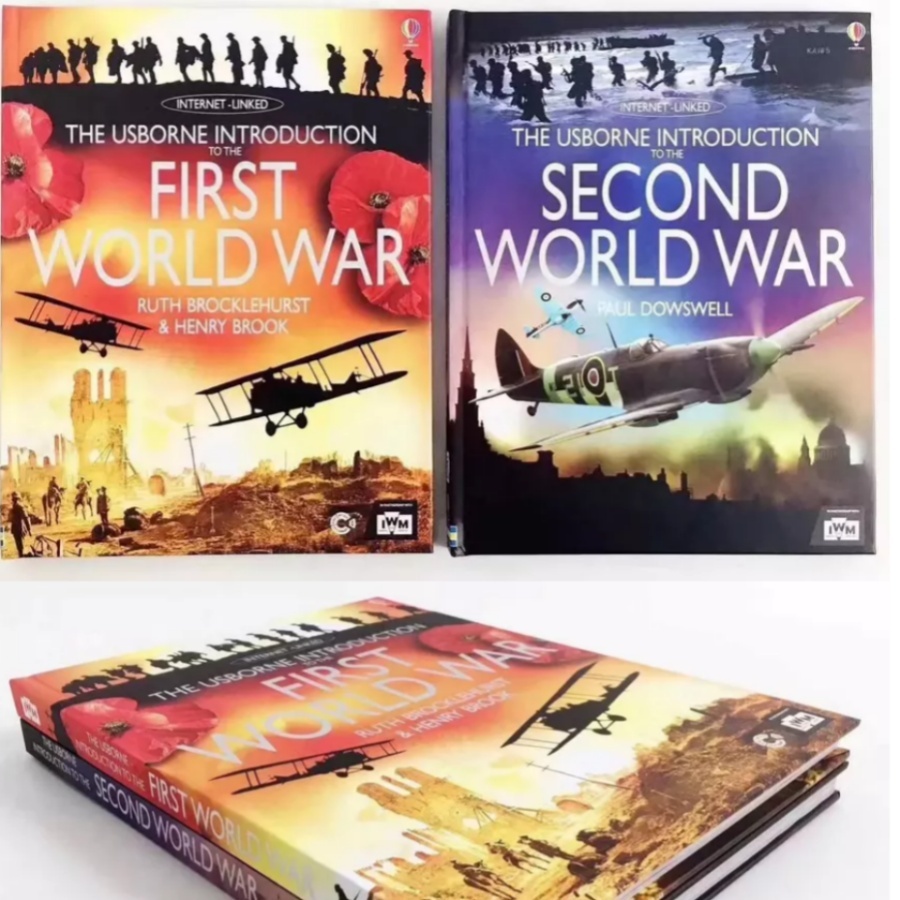 Usborne First & Second World War 2 Books Set ภาษาอังกฤษ หนังสือประวัติศาสตร์ Hardcover พร้อมส่ง