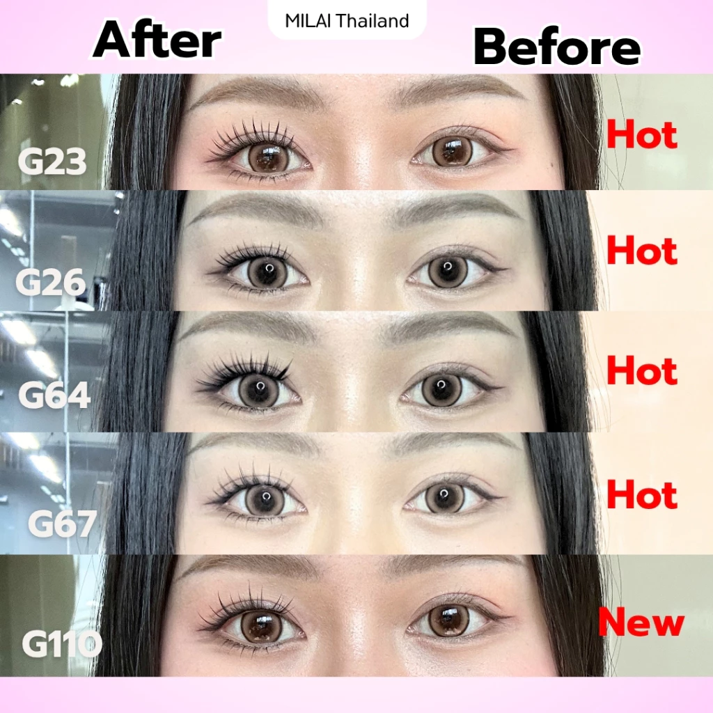 【ซื้อครบ3กล่องแถมแหนบ】MILAIขนตาปลอมกาวในตัว ติดง่าย เรียงเส้นสวย เป็นธรรมชาติ มีให้เลือกครบทุกสไตล์ thumbnail 9