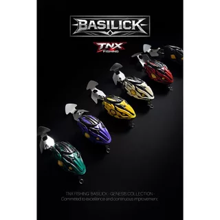 กบยาง TNX BASILICK 4cm 7.5g เหยื่อปลอมระดับพรีเมียม Premium Frog Lure ตกปลาช่อน ชะโด ตีสวะ First Edition