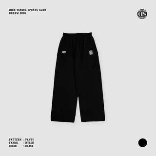 Highschool Collection : Sport Club Dream 2026 Nylon Track Pants กาเกงไนลอนแทรค - BTB36234