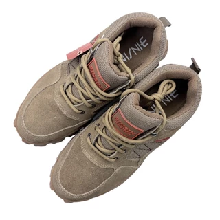 BINSIN บินซิน MM500 รองเท้าเซฟตี้หัวเหล็ก Safety shoe สำหรับผู้ชาย เบอร์ 39-46 ทนทาน ใส่สบาย
