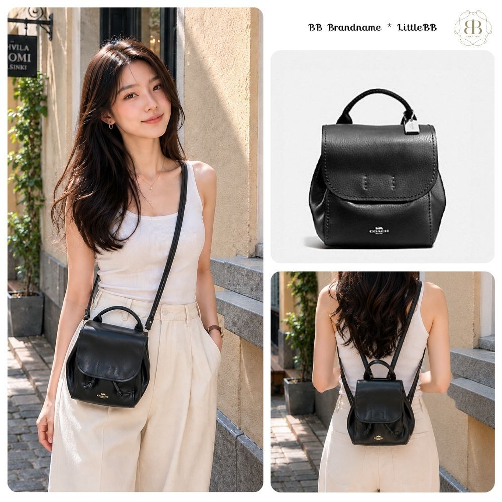 *ส่งด่วน* COACH แท้ มือหนึ่ง ตำหนิเบา DERBY BACKPACK F59819 #เป้สะพายหลัง #กระเป๋าสะพาย #Crossbody