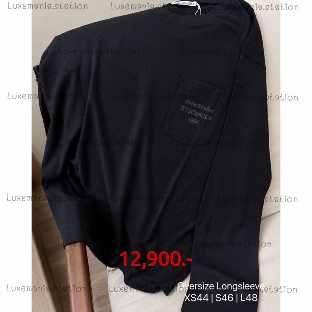 ราคาพิเศษรอบบินเอง✈️🔥🇹🇭👜[พร้อมส่ง]: New!! Acne Studios T-shirt Longsleeve‼️ก่อนกดสั่งรบกวนทักมาเช็คสต๊อคก่อนนะคะ‼️