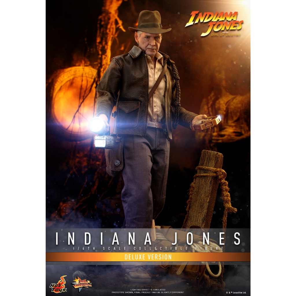 พร้อมส่ง 📦 Hot Toys MMS717 1/6 Indiana Jones and the Dial of Destiny - Indiana Jones (Deluxe Version