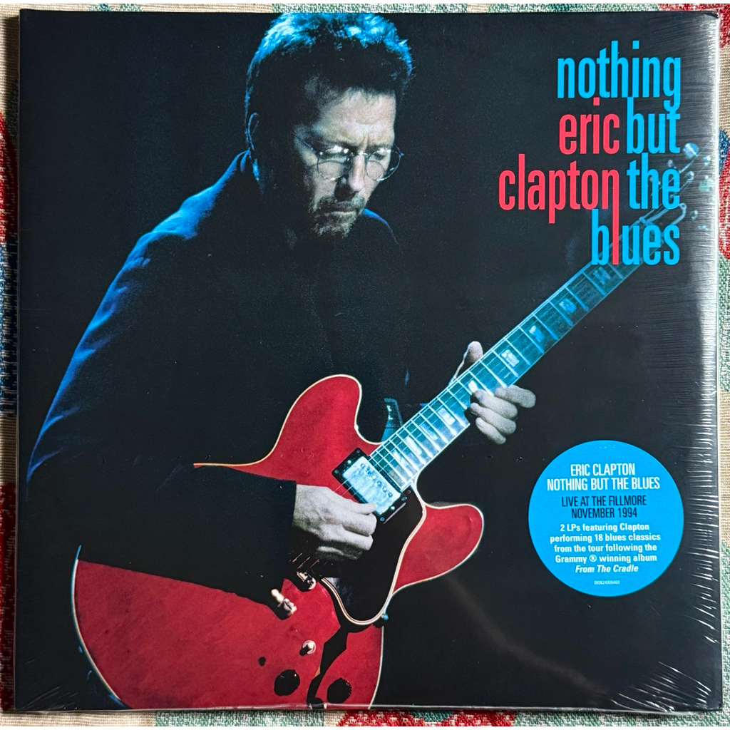 พร้อมส่ง「Nothing But the Blues」Eric Clapton 2LPสีดำ/แผ่นเสียงไวนิล/ใหม่เอี่ยม