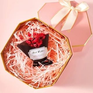 กระดาษฝอยกันกระแทก 100g สำหรับกล่องของขวัญ กล่องเครื่องสำอาง น้ำหอม สบู่