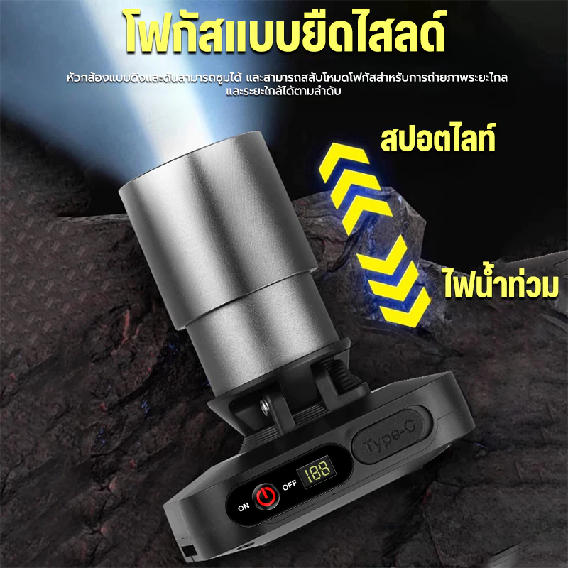 ไฟฉายคาดหัว LED CLUCKCRAFT thumbnail 9
