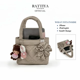 [RATTIYA BANGKOK] Small Chouchou Bag / 5 colors กระเป๋านุ่มนิ่ม น้ำหนักเบา ผ้ากันน้ำ ทรงสวย