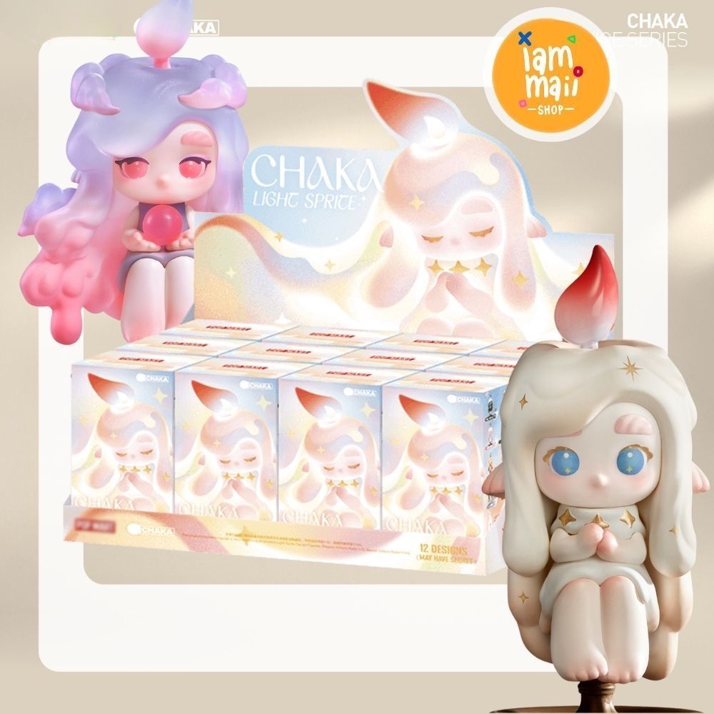 [ยกกล่อง] CHAKA light sprite series figures กล่องสุ่ม ลิขสิทธิ์แท้ พร้อมส่ง
