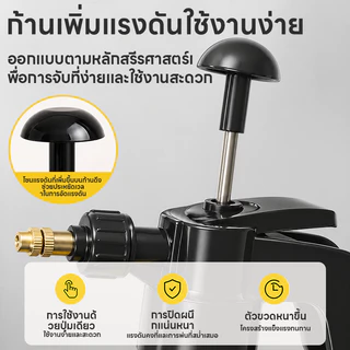 Maybuck ถังพ่นยา 1L/2L กระบอกฉีดน้ำแรงดัน ใช้งานได้ 2 แบบ (ฉีดตรง/ฉีดละออง) พ่นแอลกอฮอล์ ถังพ่นปุ๋ย