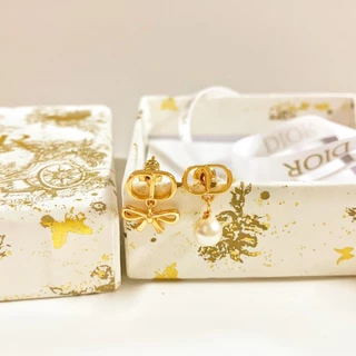 (D176) ต่างหู D Mini Bow [มาใหม่ชนช้อป!] สวยตาแตก ดีเทลน่ารัก สวยตรงปก 100% ไม่ต้องลุ้น♡