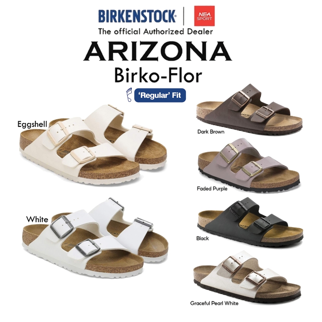 [รุ่นยอดฮิต ลิขสิทธิ์แท้] BIRKENSTOCK ARIZONA BF Birko-Flor รองเท้าแตะ รุ่นฮิต ทรงมาแรง ได้ทั้งชายหญิง