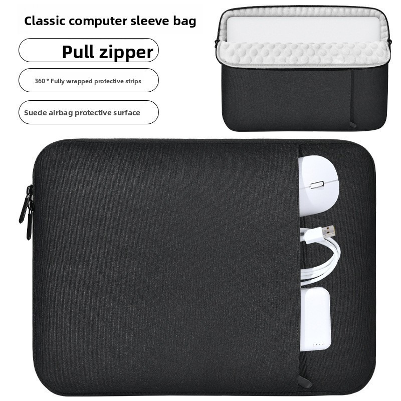 กระเป๋าโน้ตบุ๊ก กันกระแทก กันน้ำ Laptop Sleeve สำหรับ รูปที่ 4