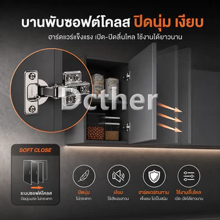 [รุ่นปรับปรุง]DC ตู้แขวน วัสดุอลูมิเนียมอัลลอยด์ บรรจุภัณฑ์เสริมความแข็งแรง ตู้เก็บของติดผนัง Grey/White ประกอบง่าย