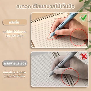 สมุดโน๊ตสันห่วง แนวตั้ง มินิมอล ปกใส A5 B5 A4 มีเส้น เส้นกริด ตาราง สมุดสไตค์มูจิ สมุดจดบันทึก notebook muji