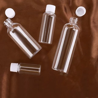 ขวดแบ่งเครื่องสำอาง ขวดใสฝาเปิด 10 ชิ้น Travel Bottle สำหรับสกินแคร์ แชมพู โลชั่น