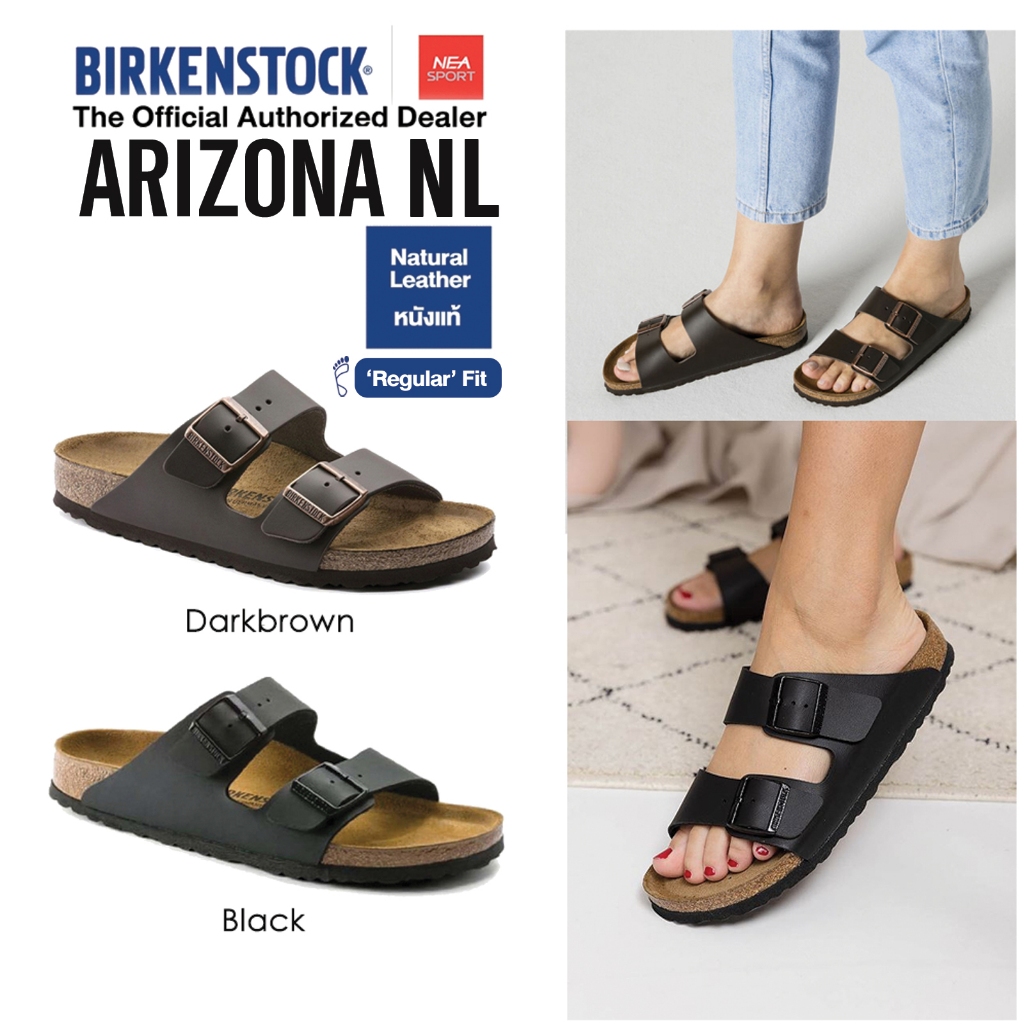 [หนังแท้ ของแท้!] BIRKENSTOCK ARIZONA NL หนังแท้ รองเท้าแตะ รุ่นฮิต ทรงมาแรง ได้ทั้งชายหญิง