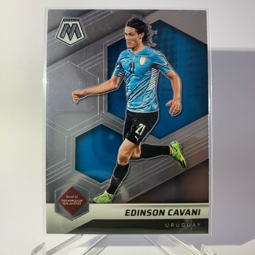 การ์ดนักฟุตบอล EDERSON CAVANI, URUGUAY, (PRIZM), PANINI MOSAIC 2022