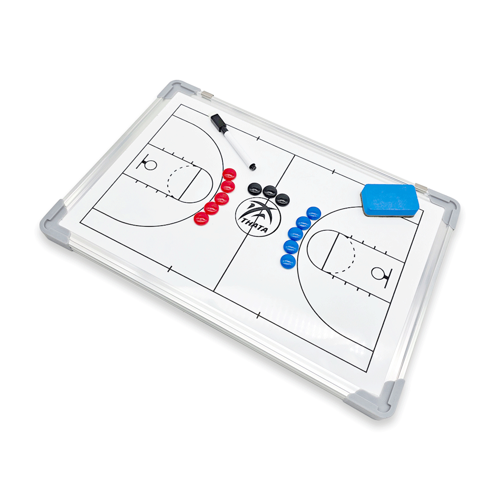 Coach Board Basketball THATA กระดานวางแผนบาสเกตบอล รุ่น BA3 for 5on5 & 3x3