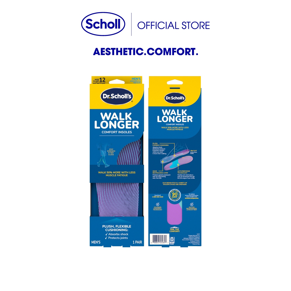 Dr.Scholl's Walk Longer Men ดร.สกอลล์ วอล์ค ลองเกอร์