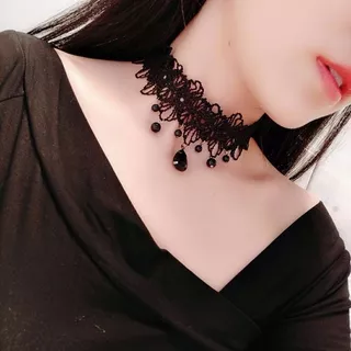 ⭐พร้อมส่งด่วน⭐สร้อยโชคเกอร์ สร้อยคอแฟชั่นวินเทจ เครื่องประดับ สร้อยคอแบบรัดคอสไตล์โกธิค