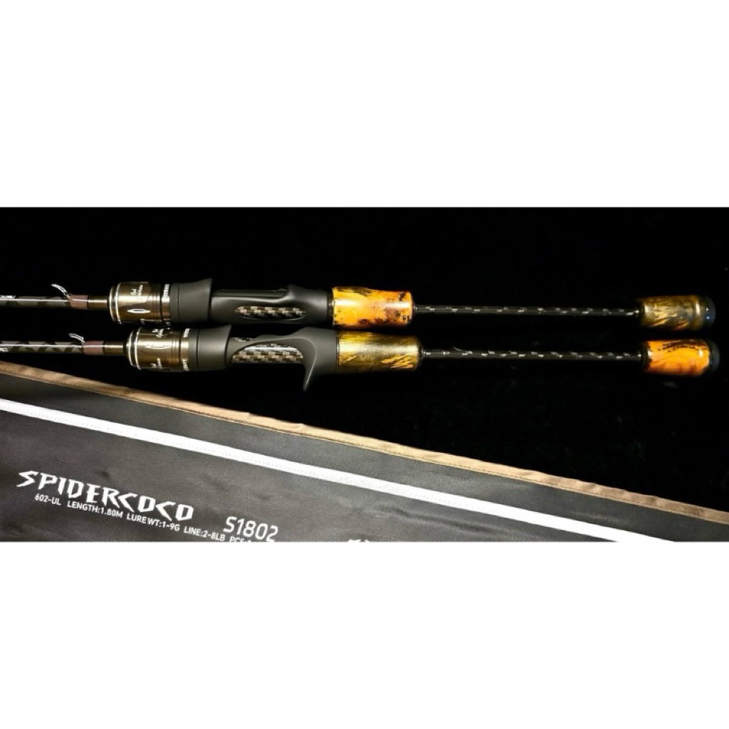 WEEBASS SPIDERCOCO คัน Ultralight UL 2-8 lb