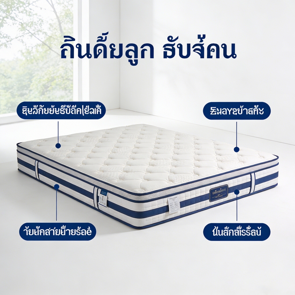 6.15 ที่นอนยางพารา 100% 3/3.5/5/6ฟุต ลดอาการปวดหลัง พับเก็บได้ รองรับสรีระ แก้ปวดหลัง นอนสบาย ที่นอน สุขภาพ