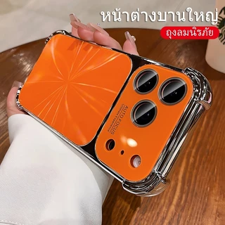 หน้าต่างบานใหญ่ ถุงลมนิรภัย ลายเลเซอร์ ชุบด้วยไฟฟ้า นุ่ม เคสโทรศัพท์ Phone Case For iPhone 17 16 15 14 13 Pro Max Plus