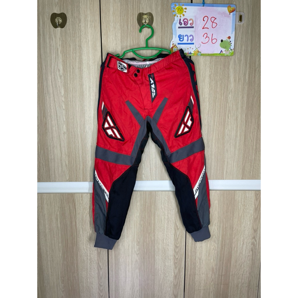 Fly racing กางเกงวิบาก เอว 28 นิ้ว มือสองของแท้100%